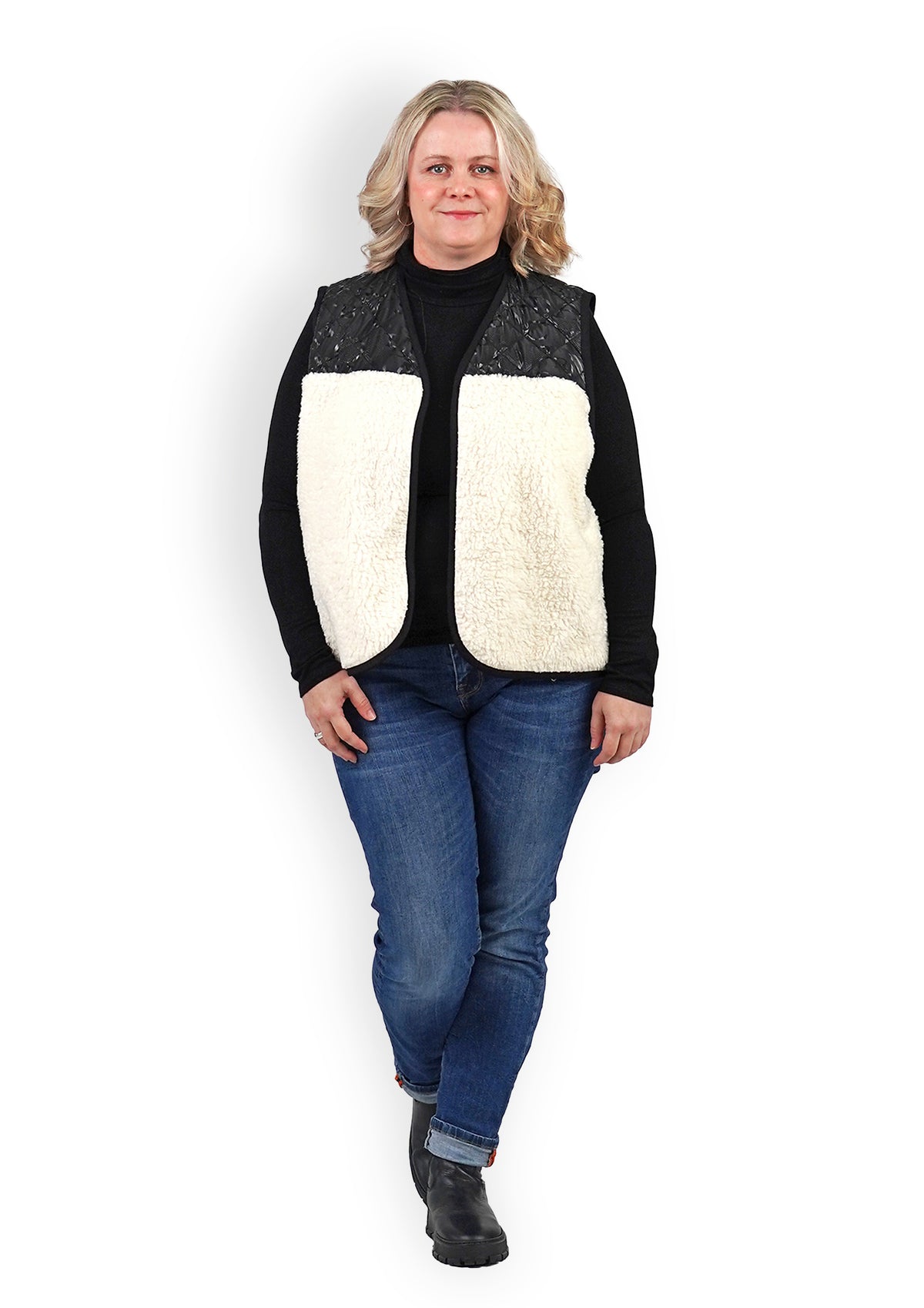 Schnittmuster Fadenkäfer Basic Weste Damen