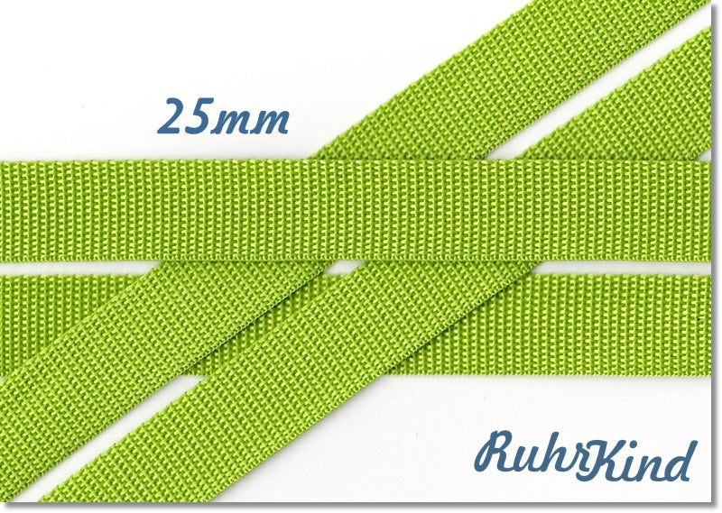 Gurtband Lime 25mm