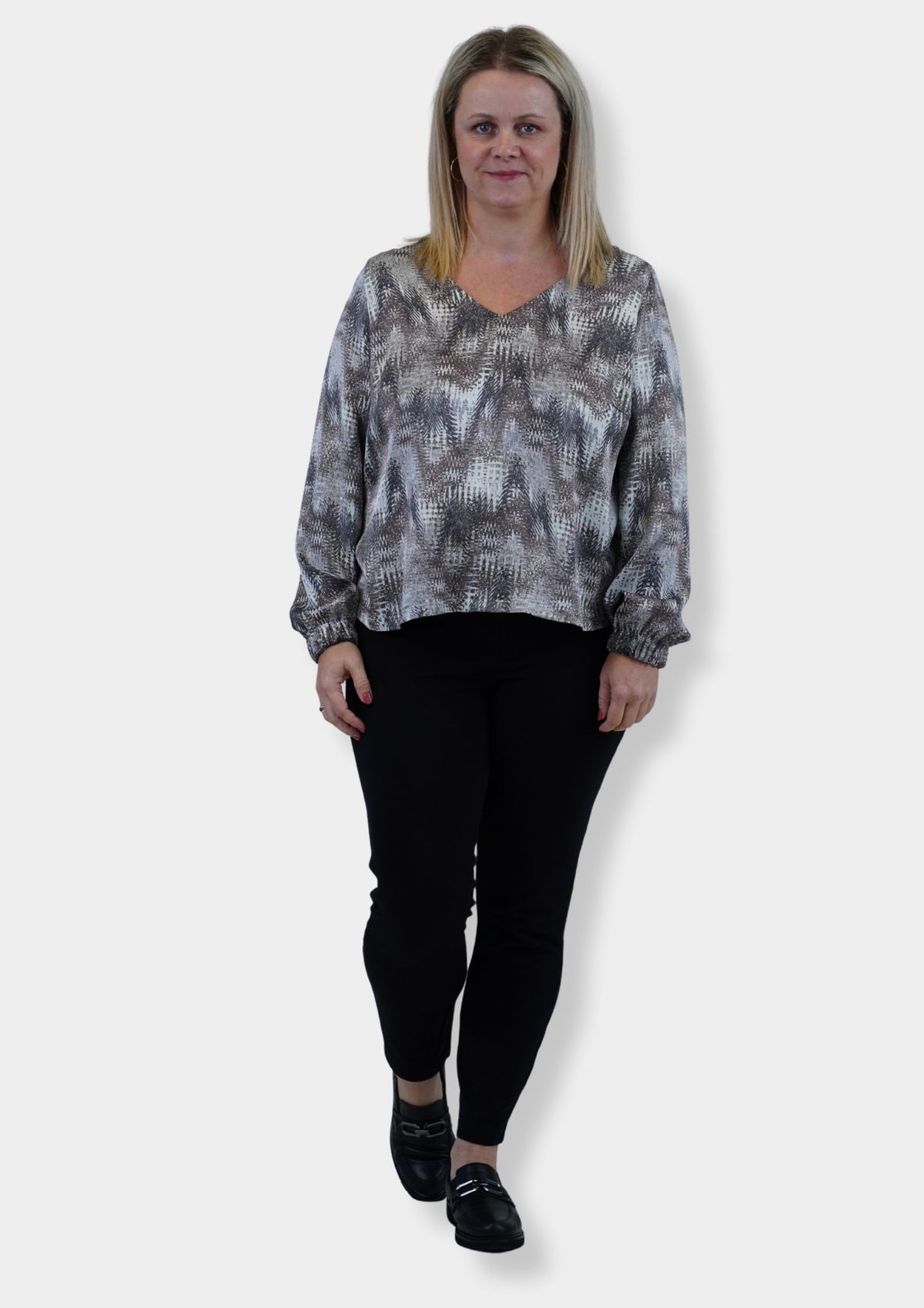 Schnittmuster Fadenkäfer Basic Bluse Damen