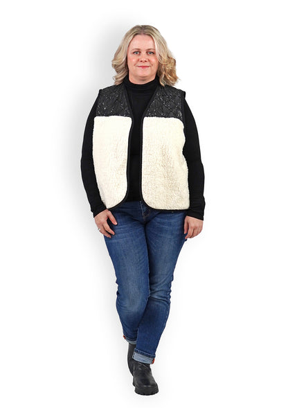 Schnittmuster Fadenkäfer Basic Weste Damen