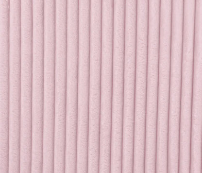 Kuschelfleece Rippstruktur Rosa