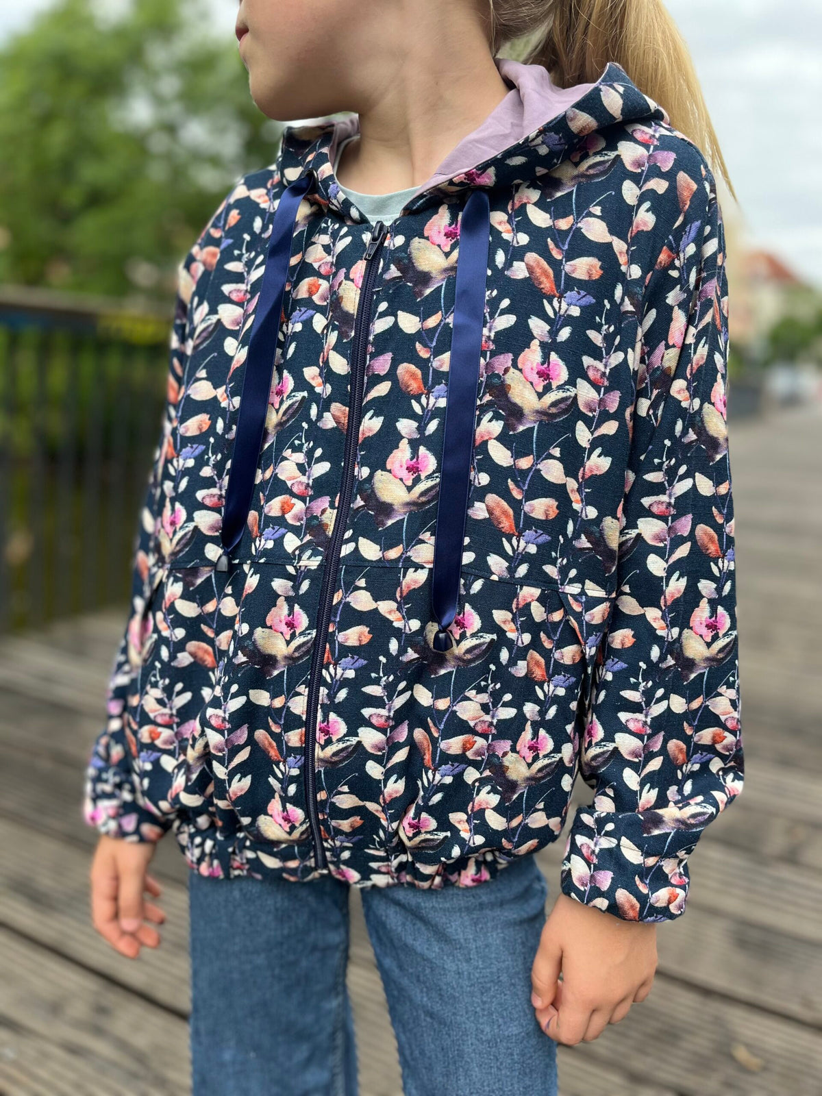 Schnittmuster Fadenkäfer Jacke Kira Kinder