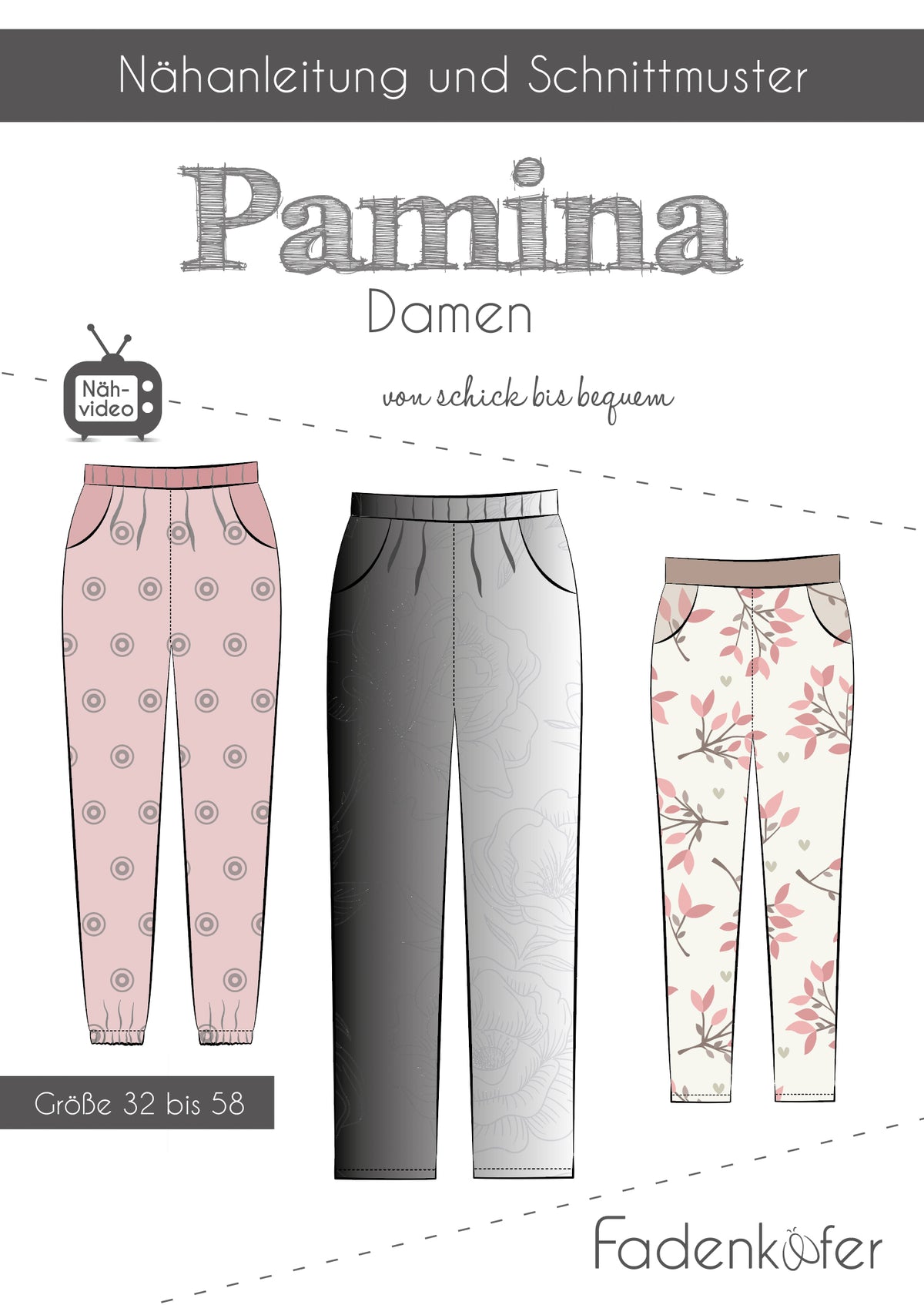 Schnittmuster Fadenkäfer Pamina Damen