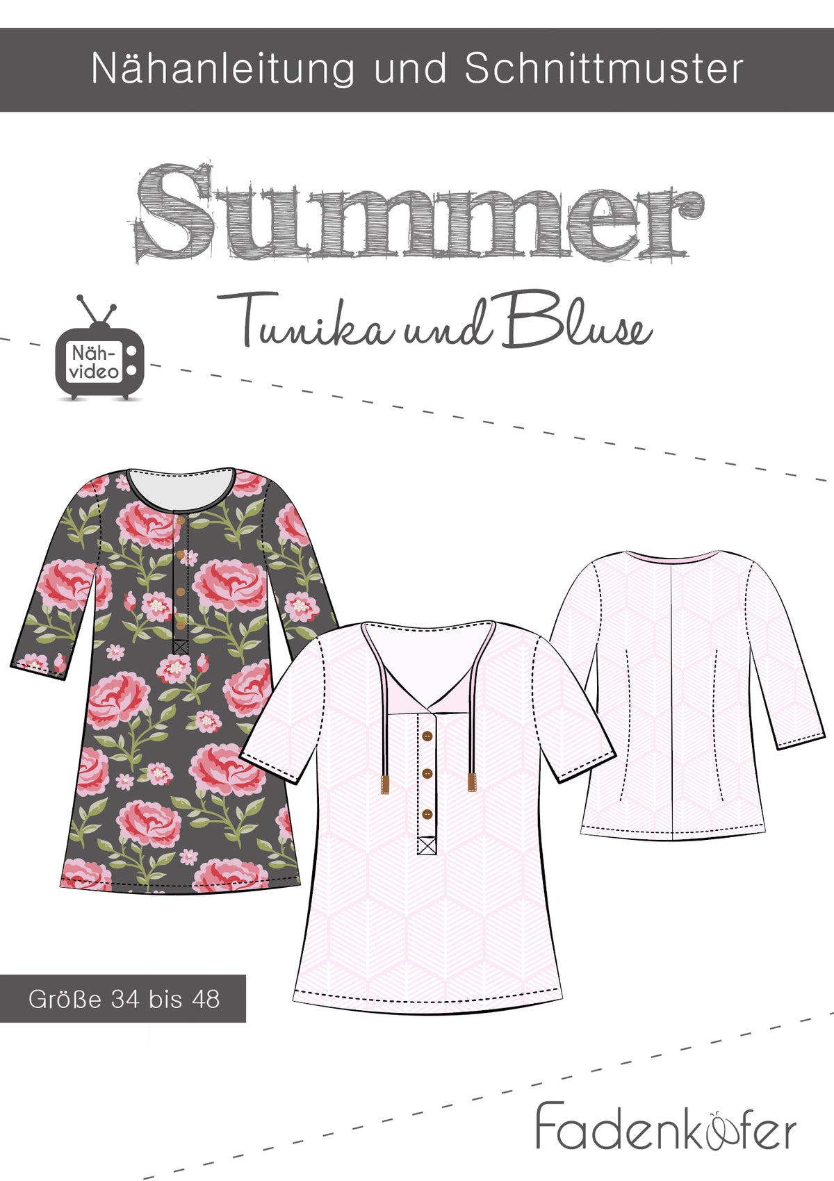 Schnittmuster Fadenkäfer Summer Damen