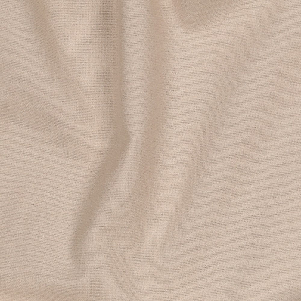 Flanell Uni Beige