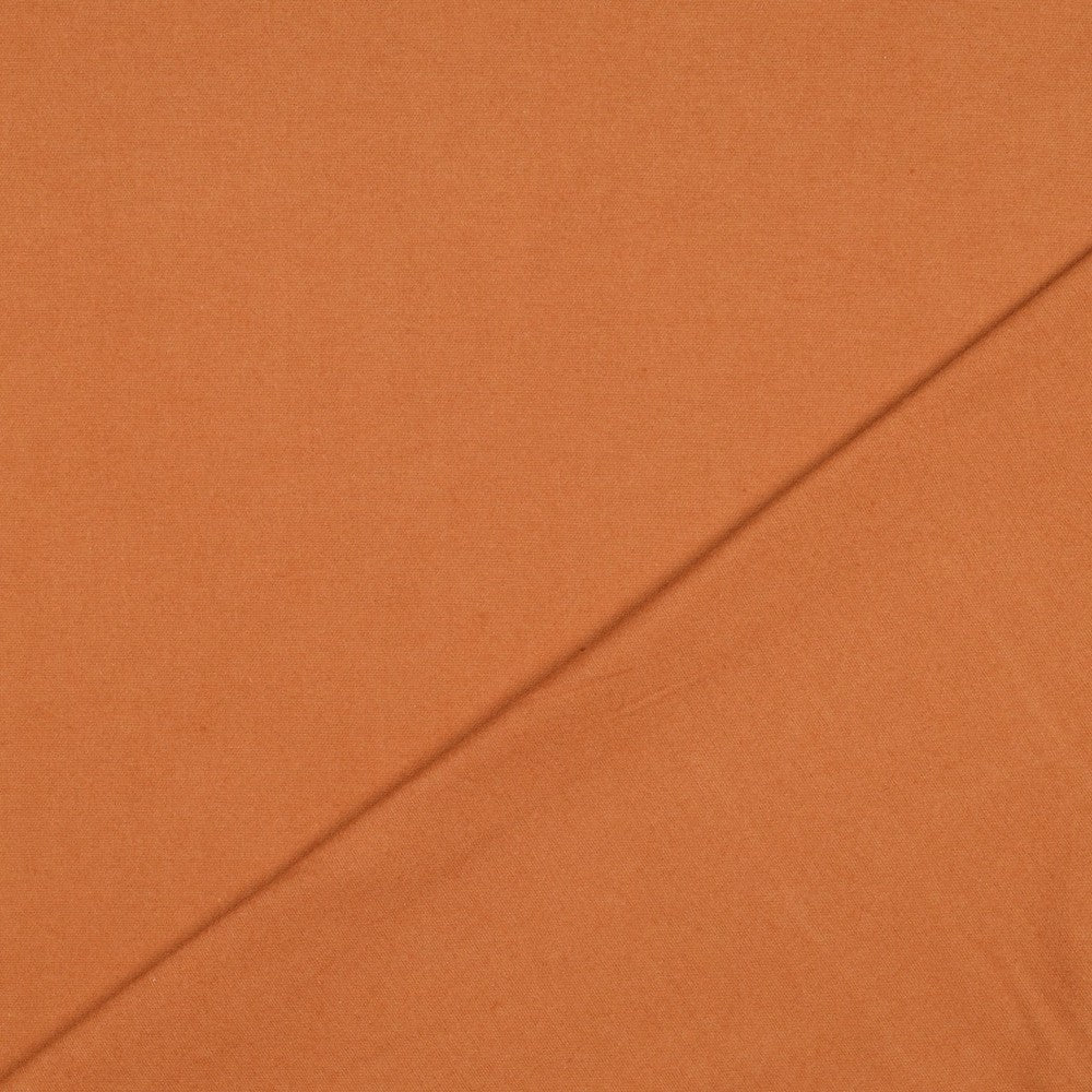 Flanell Uni Cognac