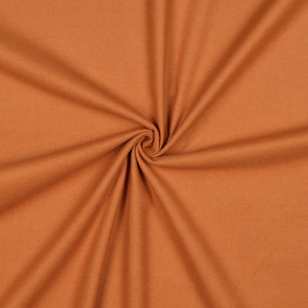 Flanell Uni Cognac