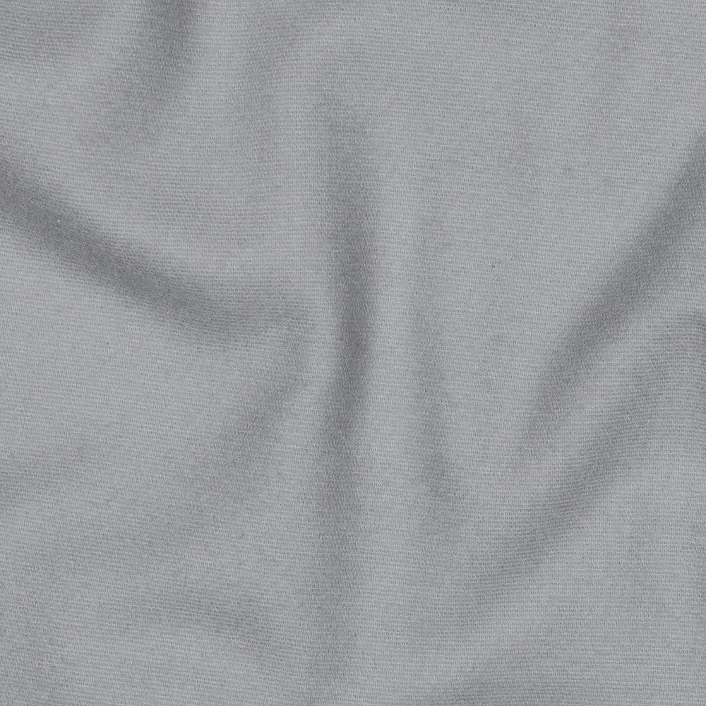 Flanell Uni Grau