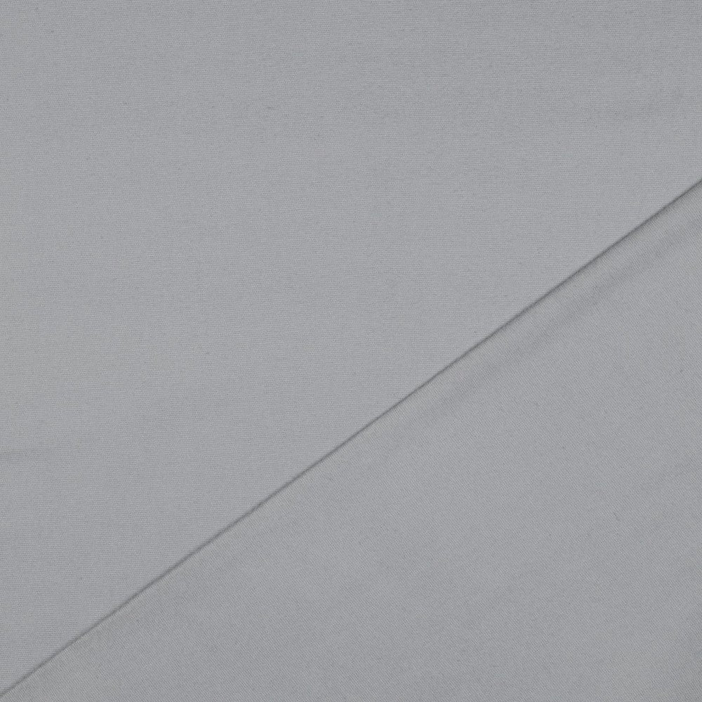 Flanell Uni Grau
