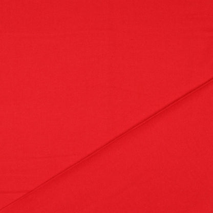 Flanell Uni Rot