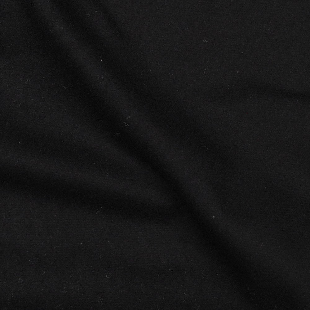 Flanell Uni Schwarz