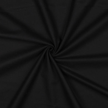 Flanell Uni Schwarz