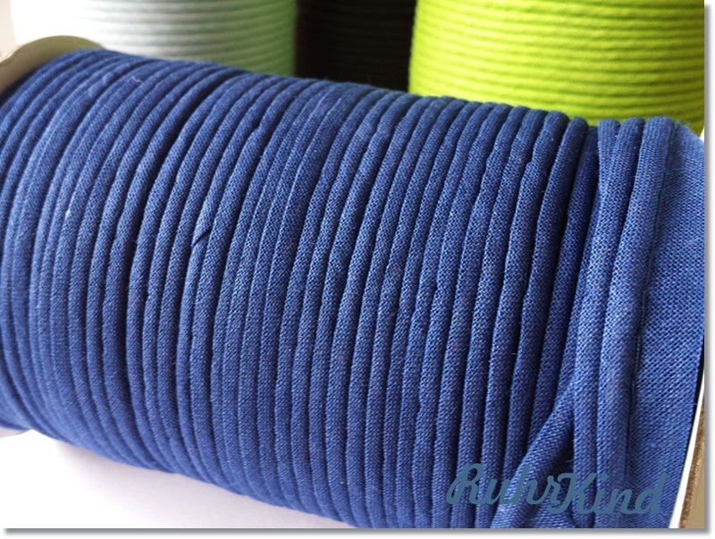 Paspelband Baumwolle Blau