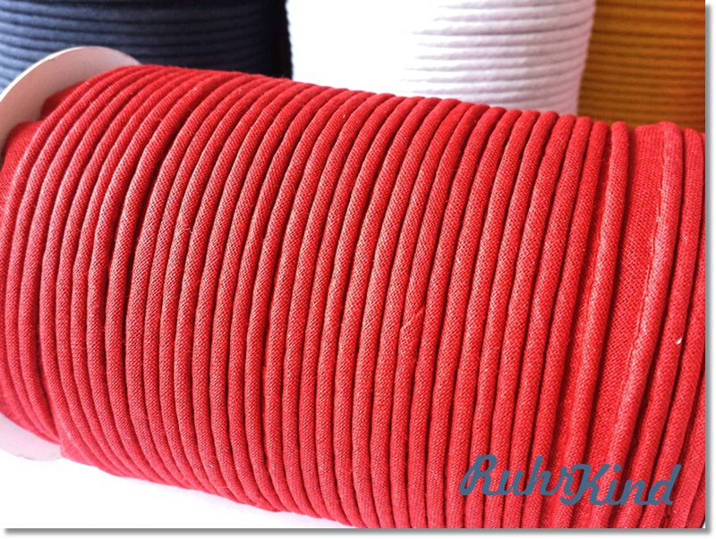 Paspelband Baumwolle Rot