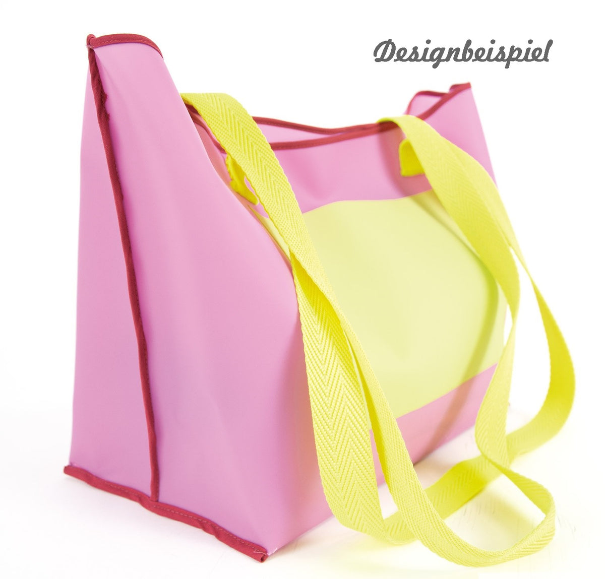 PVC Vinyl / matter Taschenstoff / Zuschnitt 50x68cm / Farbe: Aqua